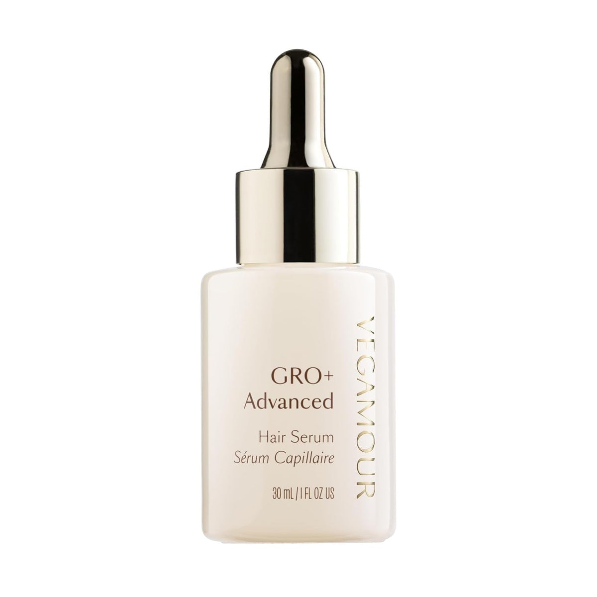VEGAMOUR GRO+ Advanced Hair Serum | Improves Hair Density, Reduces Shedding and Promotes a Balanced Scalp | For Severe Signs of Thinning | Formulated Without Fragrance, Vegan, Cruelty-Free
