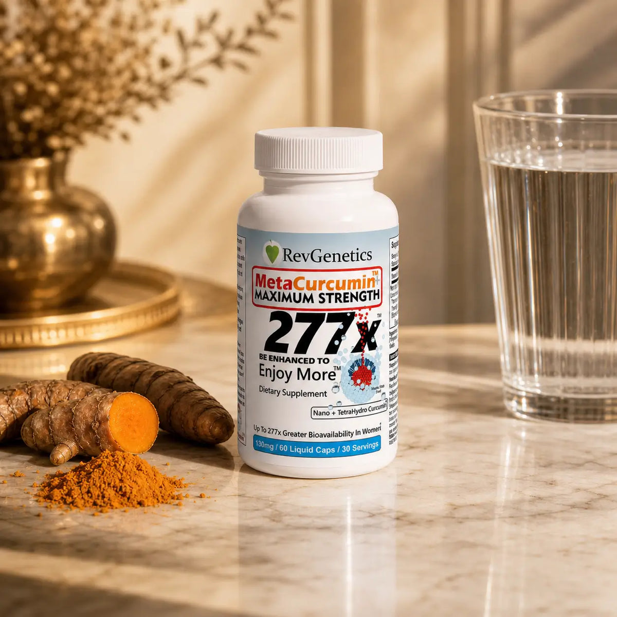 MetaCurcumin 277x Liquid Micelle Curcumin Capsules