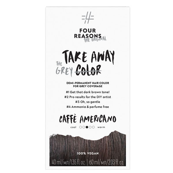 Fragrance Free Hair Color Caffe Americano - 4.0 Dark Brown with gray coverage