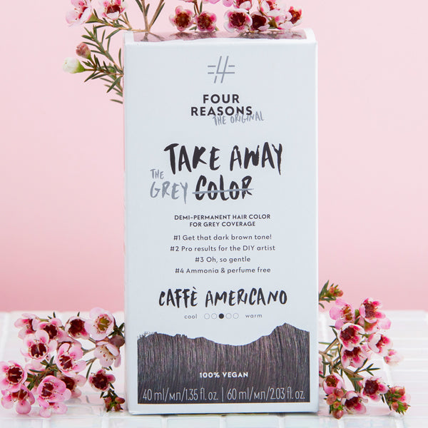 Fragrance Free Hair Color Caffe Americano - 4.0 Dark Brown with gray coverage